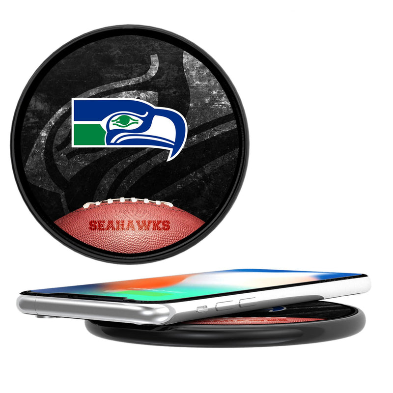 Seattle Seahawks Historic Collection Legendary 15-Watt Wireless Charger