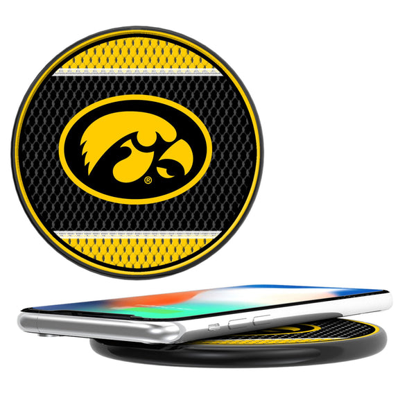 University of Iowa Hawkeyes Mesh 15-Watt Wireless Charger