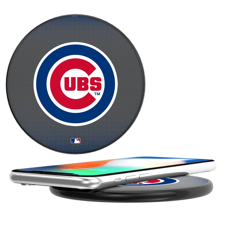 Chicago Cubs Linen 15-Watt Wireless Charger