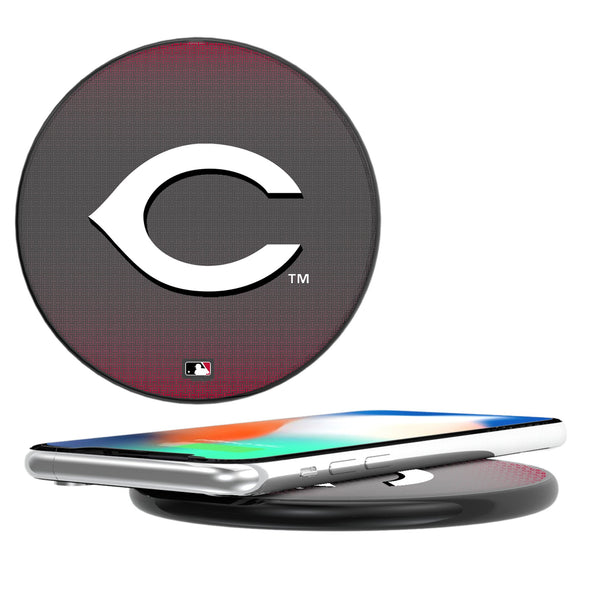 Cincinnati Reds Linen 15-Watt Wireless Charger