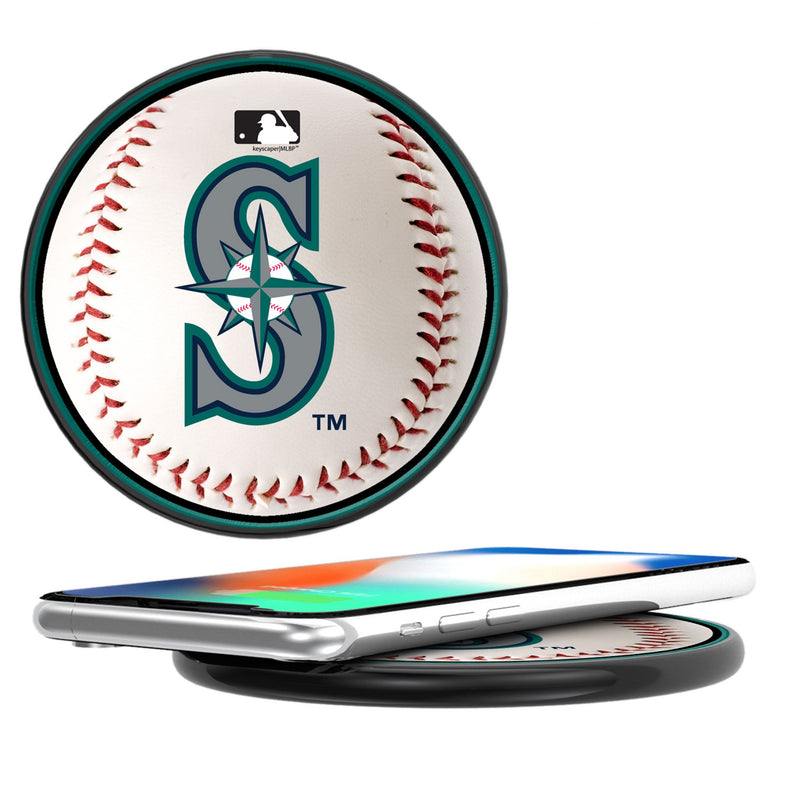 Seattle Mariners Baseball 15-Watt Wireless Charger