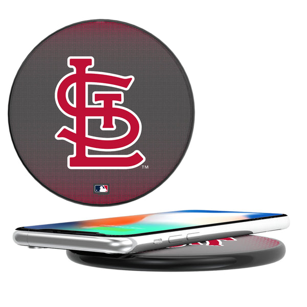 St Louis Cardinals Linen 15-Watt Wireless Charger