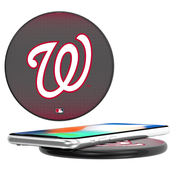 Washington Nationals Linen 15-Watt Wireless Charger