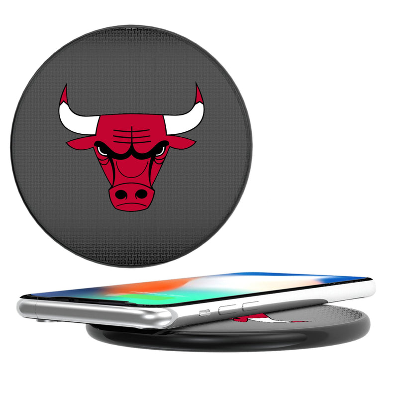 Chicago Bulls Linen 15-Watt Wireless Charger