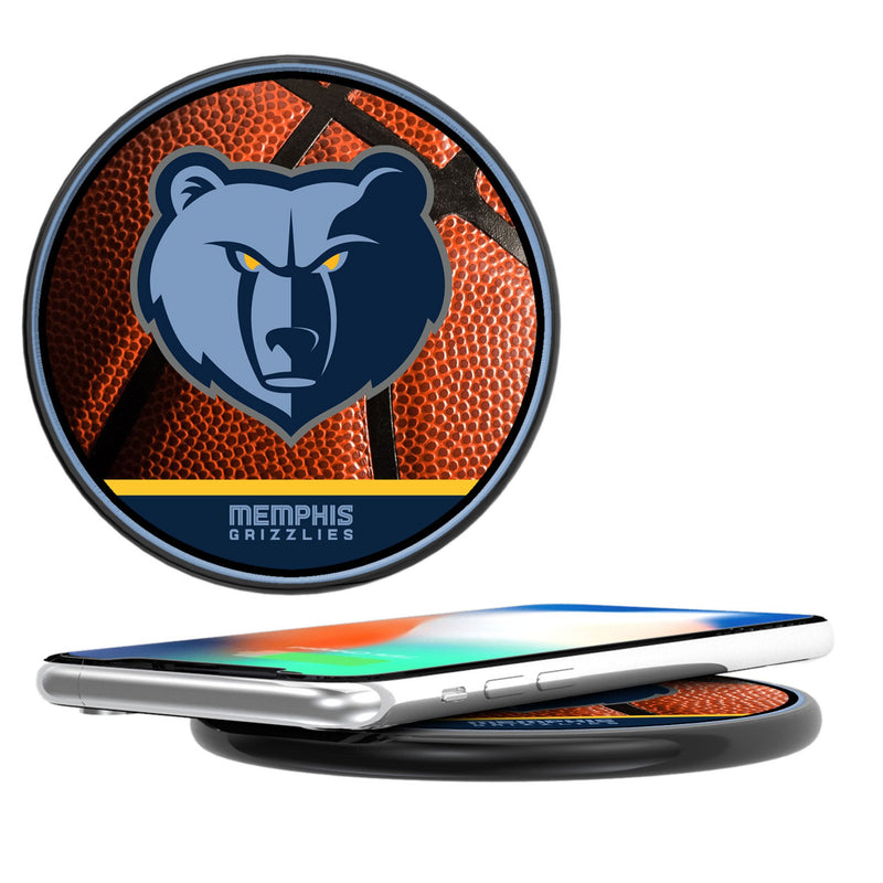 Memphis Grizzlies Basketball 15-Watt Wireless Charger