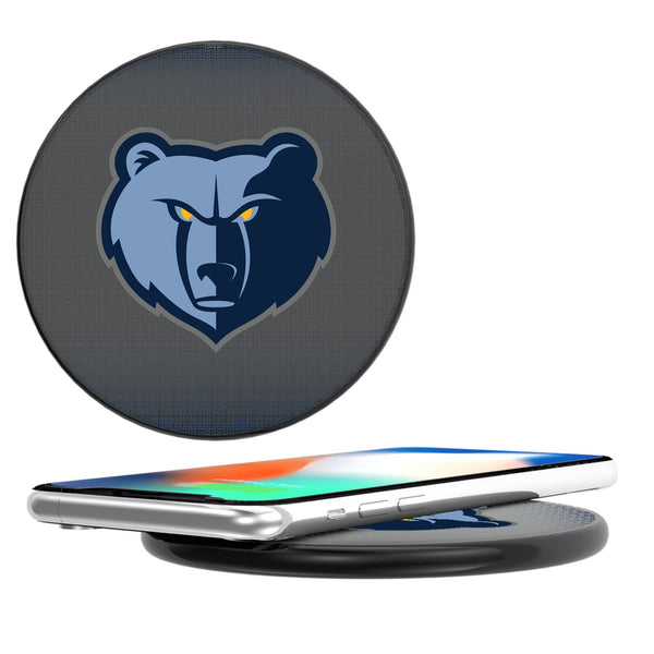 Memphis Grizzlies Linen 15-Watt Wireless Charger