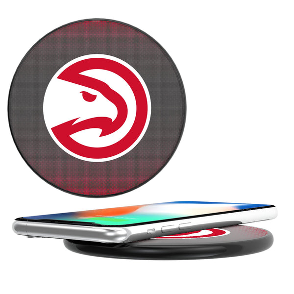 Atlanta Hawks Linen 15-Watt Wireless Charger