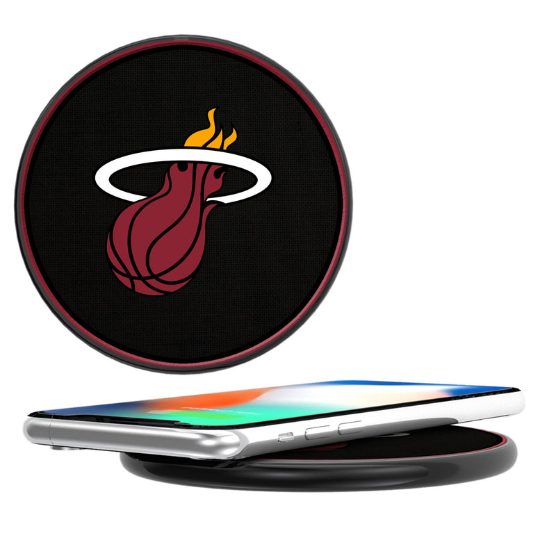 Miami Heat Solid 15-Watt Wireless Charger