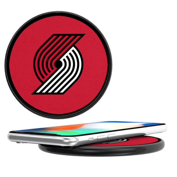 Portland Trail Blazers Solid 15-Watt Wireless Charger