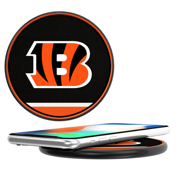 Cincinnati Bengals Stripe 15-Watt Wireless Charger