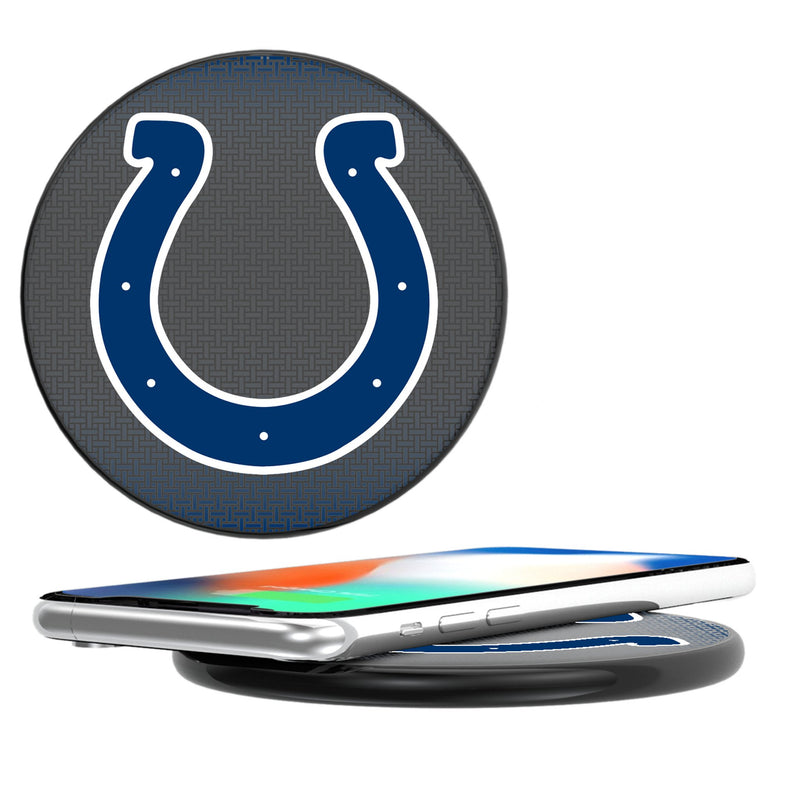 Indianapolis Colts Linen 15-Watt Wireless Charger