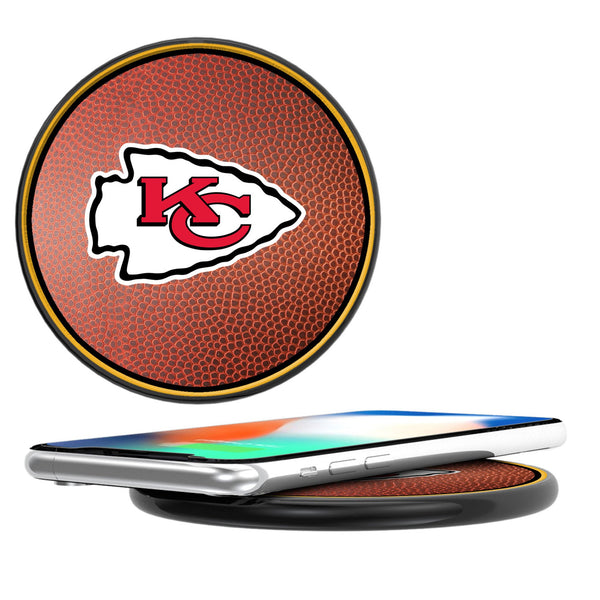 Kansas City Chiefs Football 15-Watt Wireless Charger