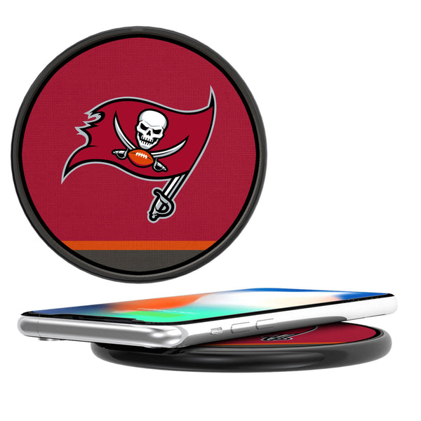 Tampa Bay Buccaneers Stripe 15-Watt Wireless Charger