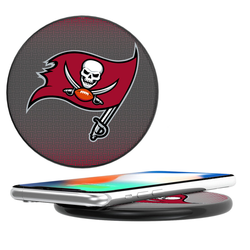 Tampa Bay Buccaneers Linen 15-Watt Wireless Charger