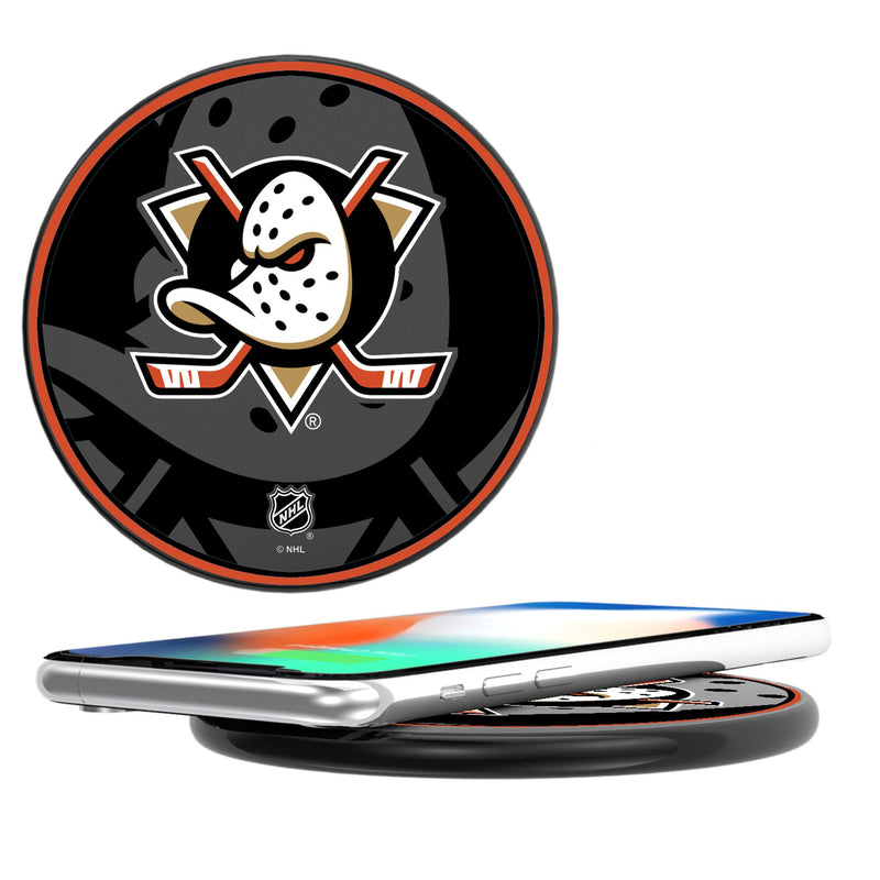 Anaheim Ducks Monocolor Tilt 15-Watt Wireless Charger