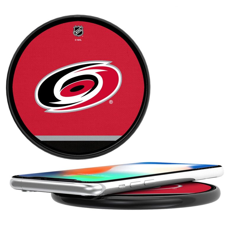 Carolina Hurricanes Stripe 15-Watt Wireless Charger