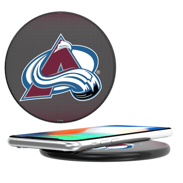 Colorado Avalanche Linen 15-Watt Wireless Charger