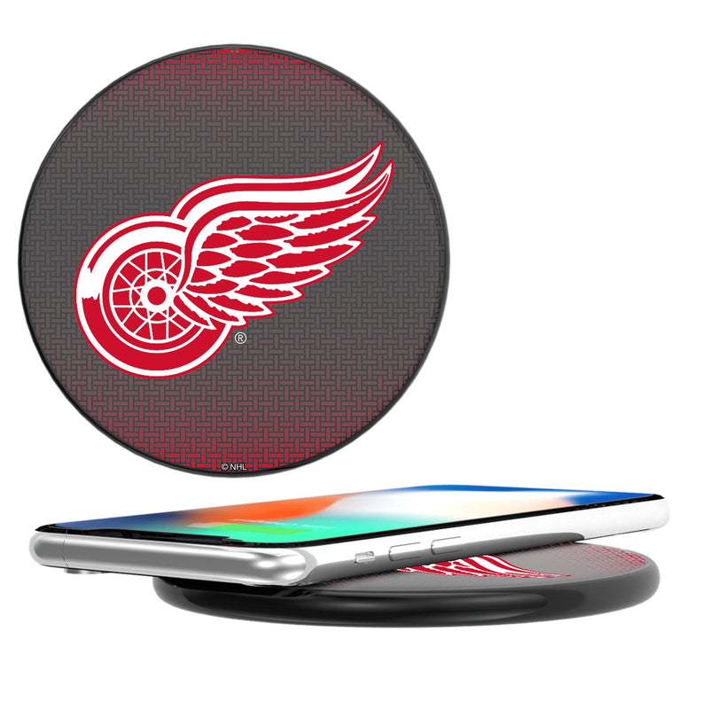 Detroit Red Wings Linen 15-Watt Wireless Charger