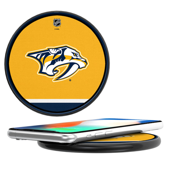 Nashville Predators Stripe 15-Watt Wireless Charger