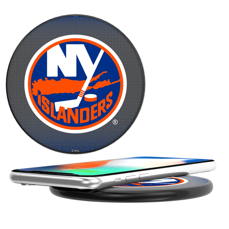 New York Islanders Linen 15-Watt Wireless Charger