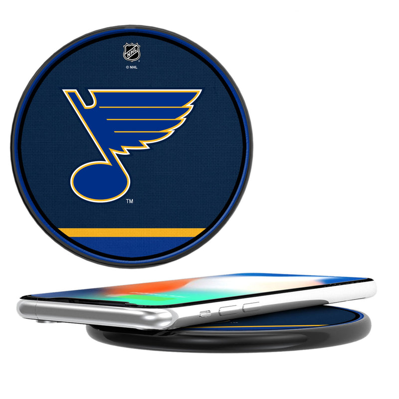 St. Louis Blues Stripe 15-Watt Wireless Charger