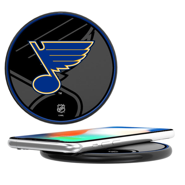 St. Louis Blues Monocolor Tilt 15-Watt Wireless Charger