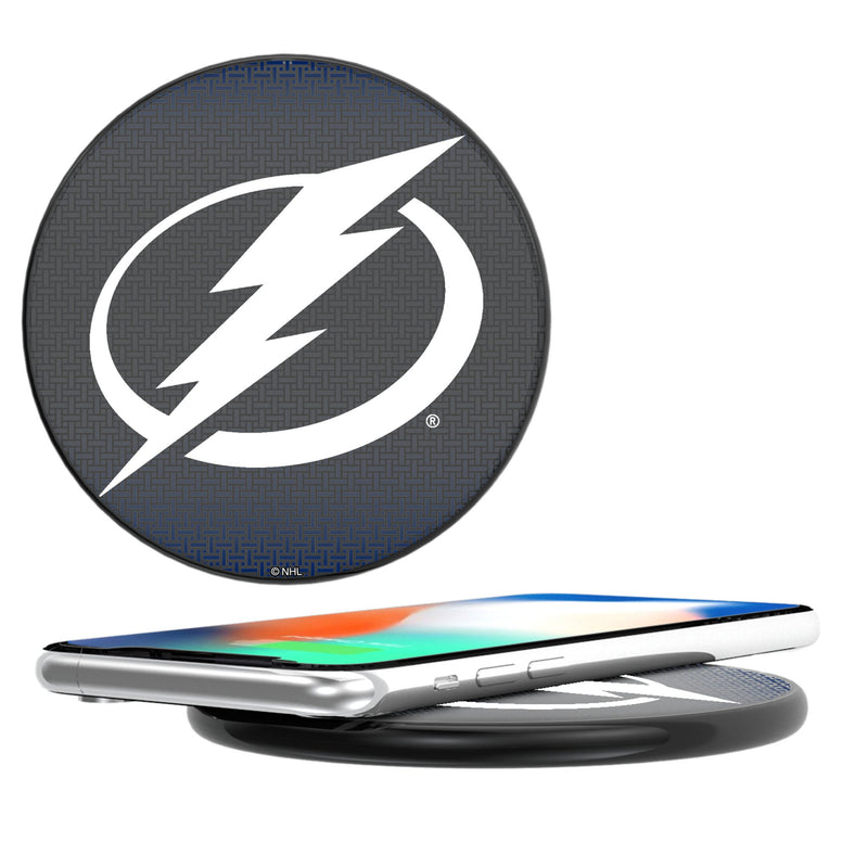 Tampa Bay Lightning Linen 15-Watt Wireless Charger