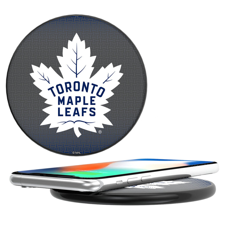 Toronto Maple Leafs Linen 15-Watt Wireless Charger