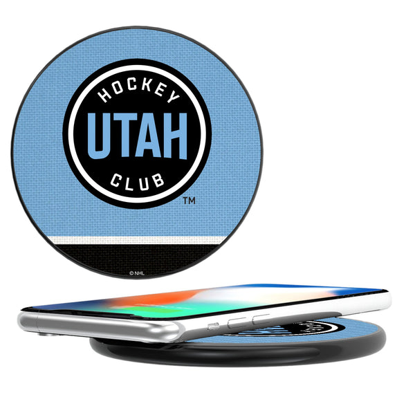 Utah Hockey Club Stripe 15-Watt Wireless Charger