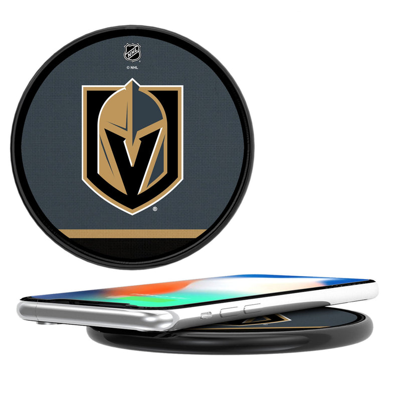 Vegas Golden Knights Stripe 15-Watt Wireless Charger