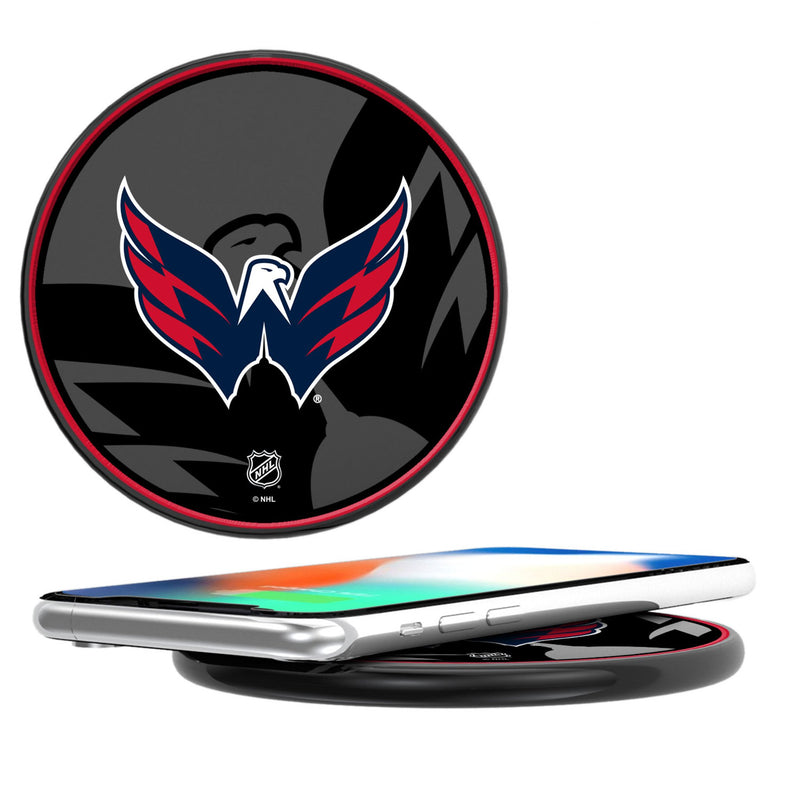 Washington Capitals Monocolor Tilt 15-Watt Wireless Charger