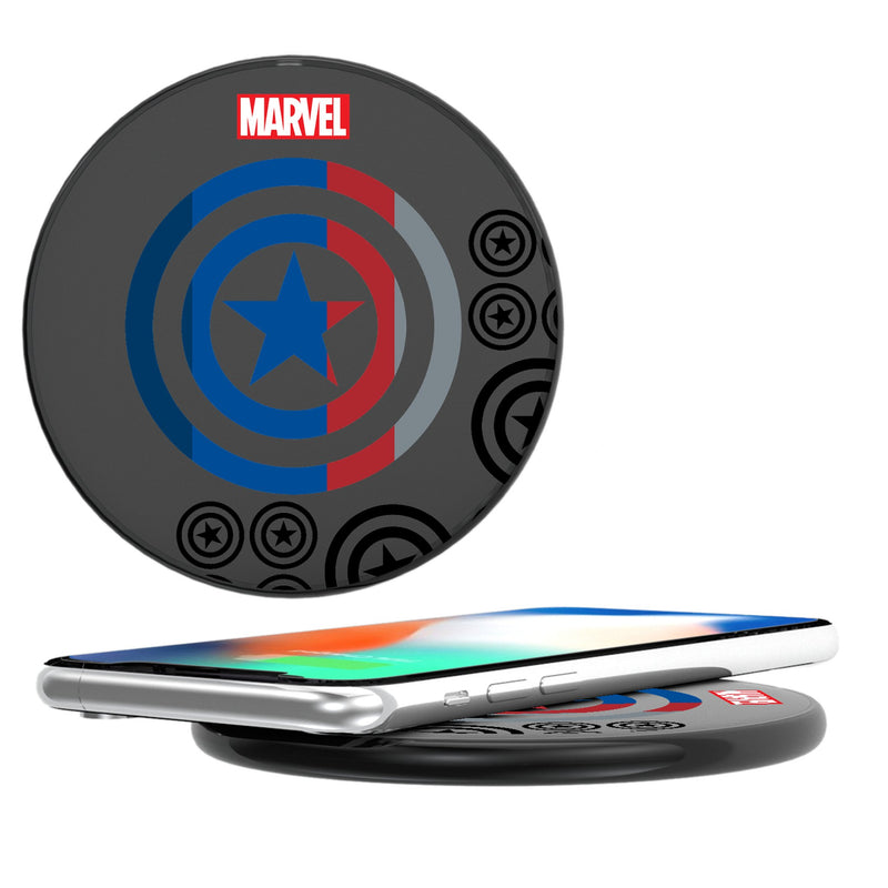 Marvel Avengers Captain America Sigil 15-Watt Wireless Charger