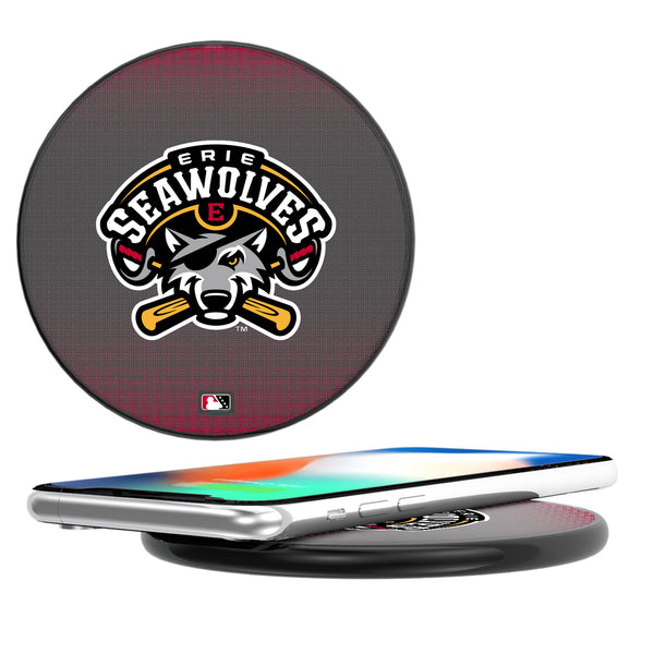 Erie SeaWolves Linen 15-Watt Wireless Charger