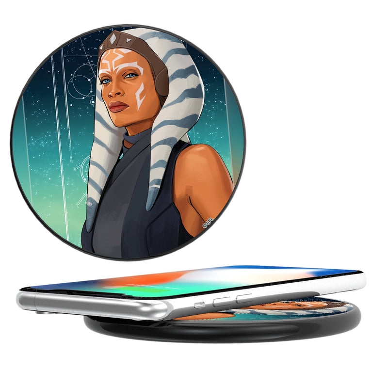 Star Wars Ahsoka Portrait 15-Watt Wireless Charger