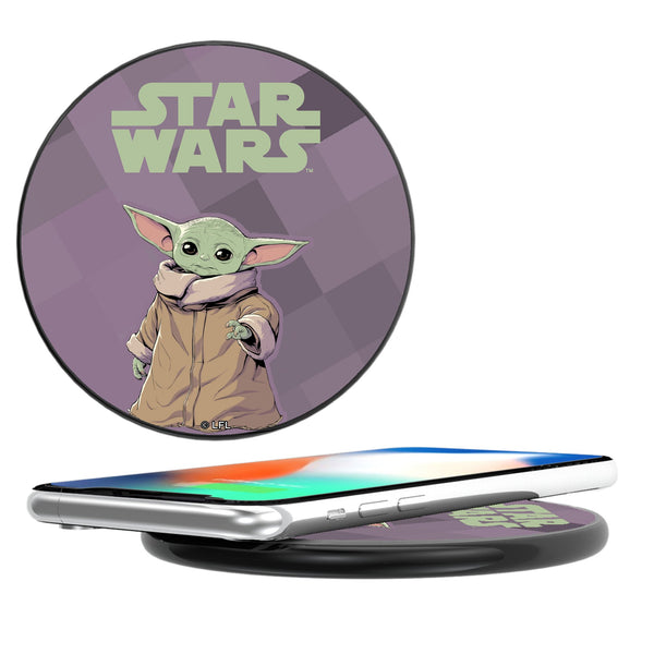 Star Wars: The Mandalorian Grogu Color Block 15-Watt Wireless Charger