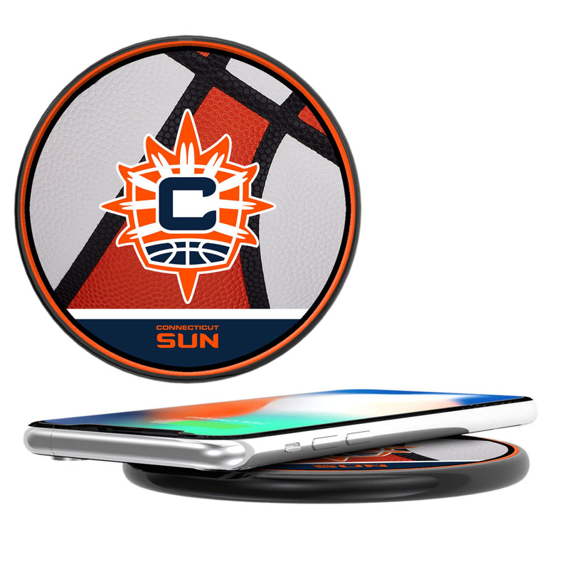 Connecticut Sun Basketball 15-Watt Wireless Charger