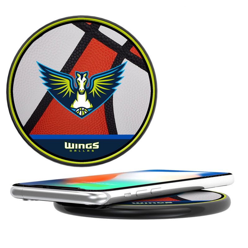 Dallas Wings Basketball 15-Watt Wireless Charger