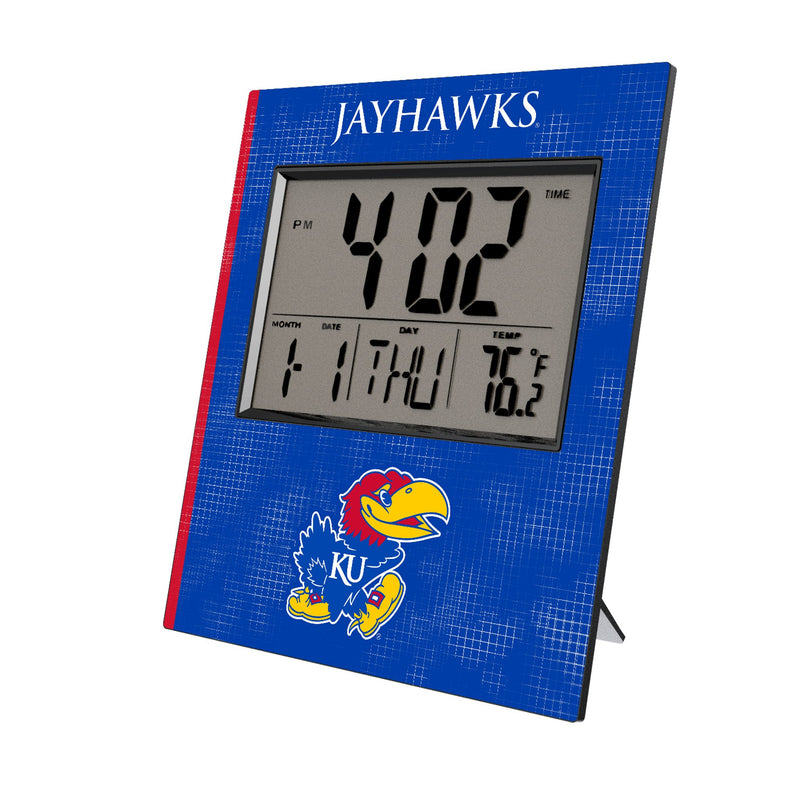 University of Kansas Jayhawks Hatch Wall Clock