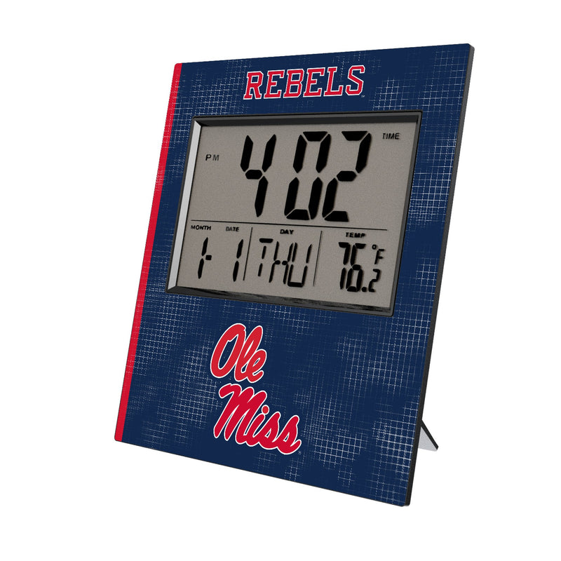 University of Mississippi Rebels Hatch Wall Clock