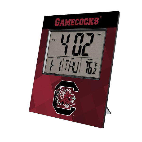 University of South Carolina Gamecocks Color Block Wall Clock