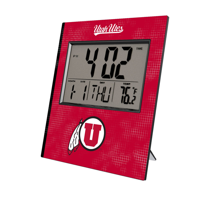 University of Utah Utes Hatch Wall Clock