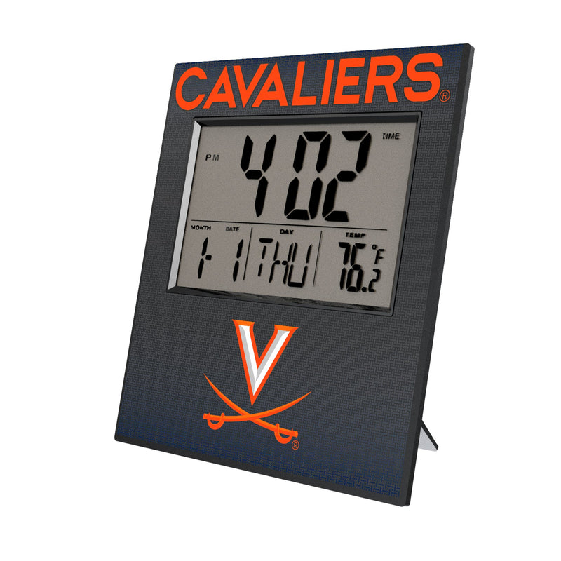 University of Virginia Cavaliers Linen Wall Clock