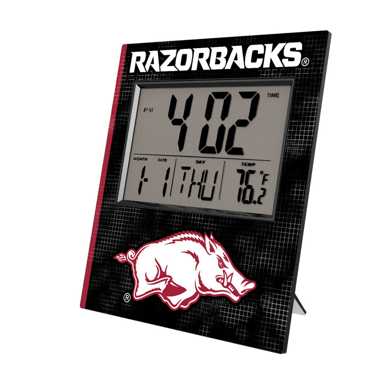 University of Arkansas Fayetteville Razorbacks Hatch Wall Clock