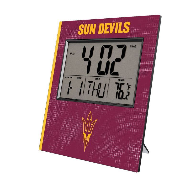 Arizona State University Sun Devils Hatch Wall Clock