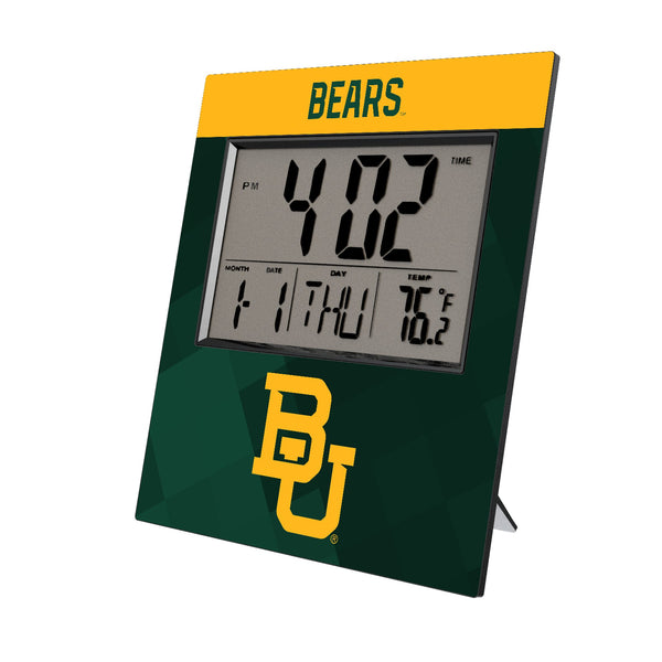 Baylor University Bears Color Block Wall Clock