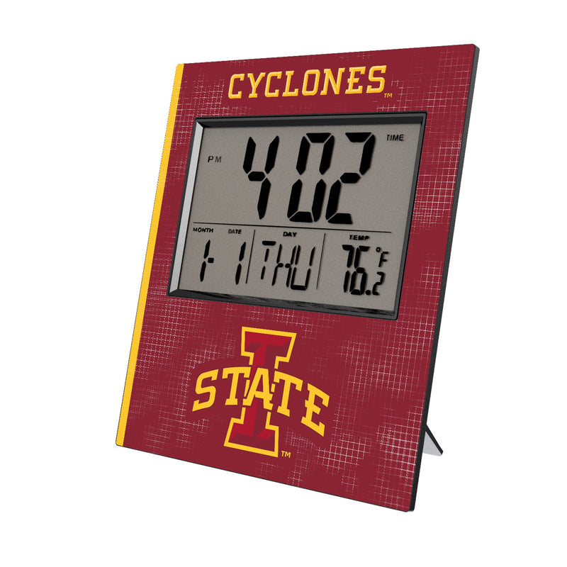 Iowa State University Cyclones Hatch Wall Clock