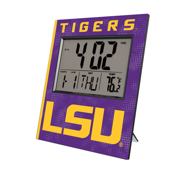 Louisiana State University Tigers Hatch Wall Clock