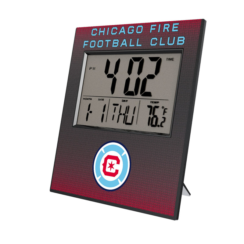 Chicago Fire  Linen Wall Clock