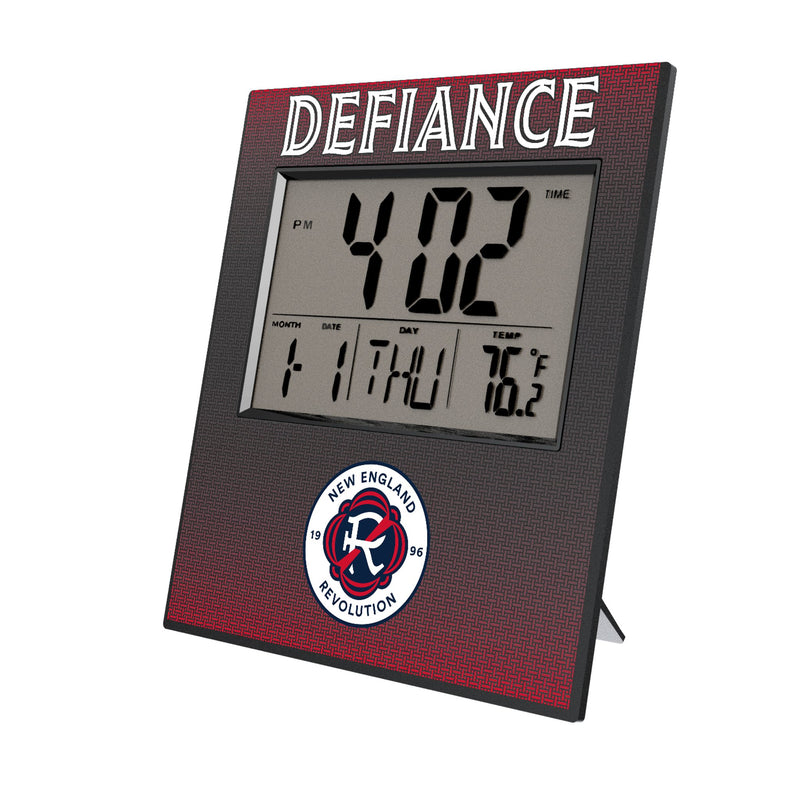 New England Revolution  Linen Wall Clock