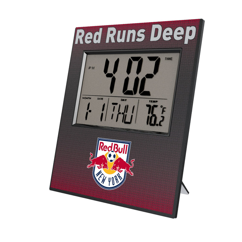 New York Red Bulls  Linen Wall Clock